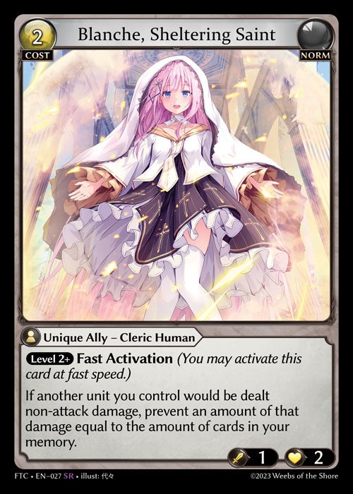 Blanche, Sheltering Saint | EVO_TCG Store
